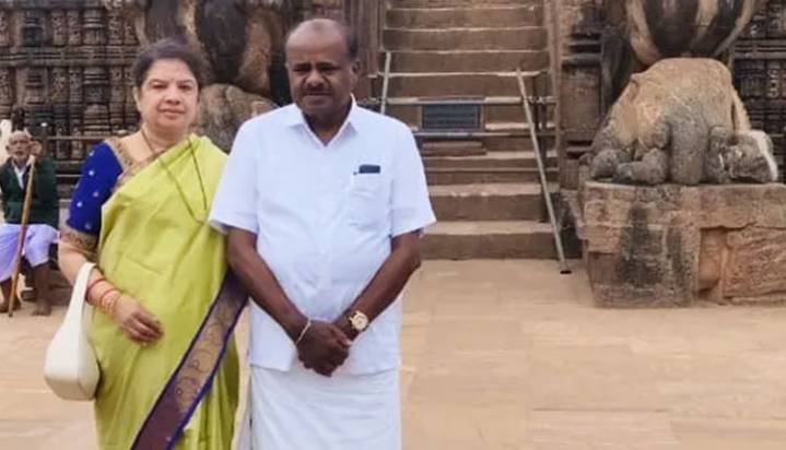 Union Steel Minister HD Kumaraswamy Visits Konark Sun Temple