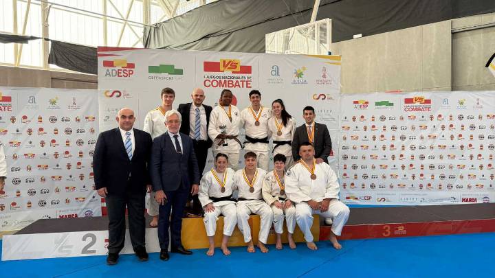 El judo aragonés firma un fin de semana histórico colgándose 6 medallas
