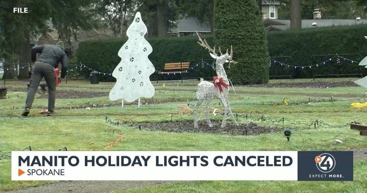 Friends of Manito pulls the plug on holiday lights due to cost, volunteer shortage