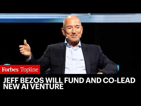 Jeff Bezos Launching $6.2 Billion AI Startup He Will Co