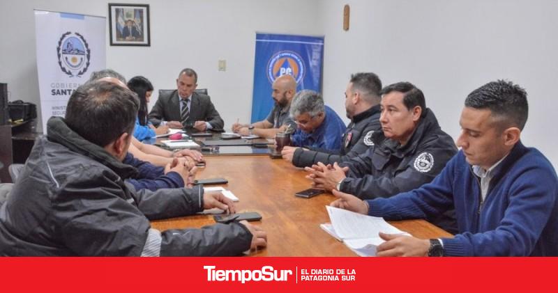 Santa Cruz El COE analiza el impacto y las medidas tomadas ante la emergencia climática