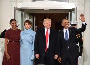 Trump mocks the Obamas with race-tinged ‘Blazing Saddles’ meme