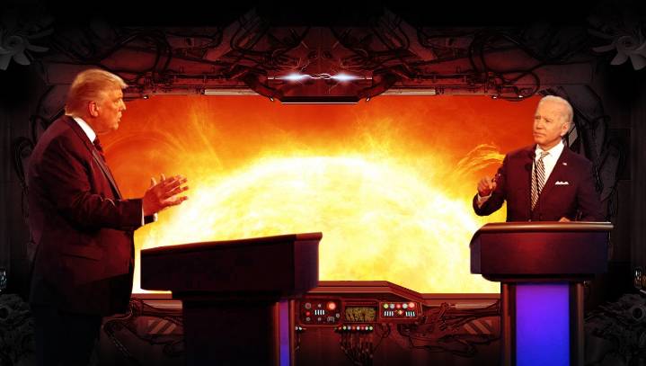 Next Presidential Debate To Be Held On Rocket That Is Then Launched Into The Sun