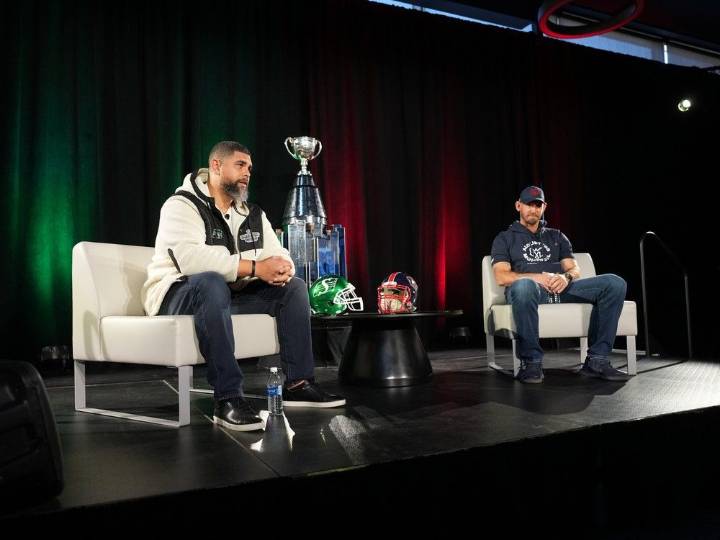 Grey Cup coaches Mace, Maas differ mainly on the sidelines