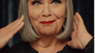 Dawn French wears £65 sparkly mini dress in the new M&S Christmas ad