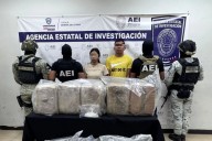 Aseguran más de 52 kilos de droga y detienen a pareja en la colonia México 68