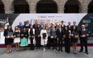 México celebra: Sheinbaum premia a los atletas que dieron gloria al país