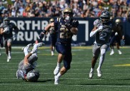 Navy football's Eli Heidenreich has developed into a pro prospect