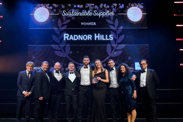 Knighton drinks business Radnor Hills crowned the Sustainable Supplier of the Year