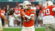 Carson Beck catches a TD pass, tops 10,000-yard milestone as No. 18 Miami rolls past Syracuse 38