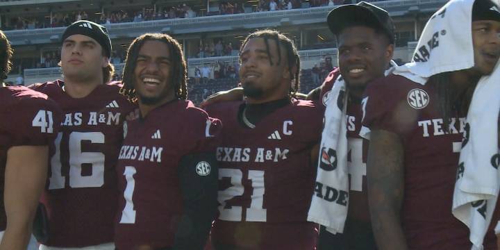 Texas A&M football ranks No. 3 in AP Top 25 for sixth consecutive week