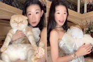 Influencer Becca Bloom Matches with Cat to Get Him Baptized