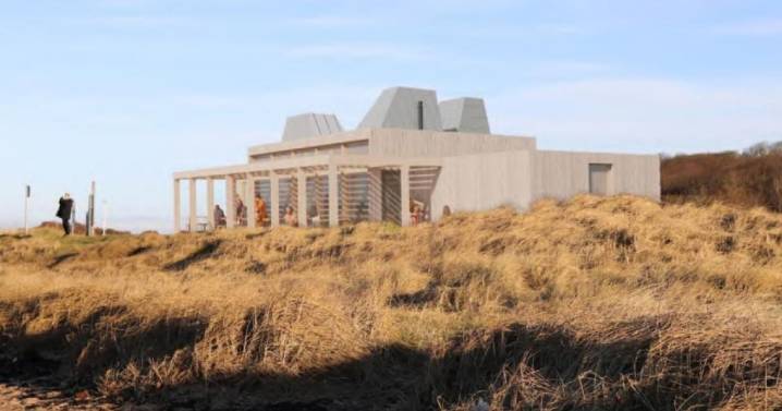 Plans for restaurant, 12 beach huts  and sauna in East Lothian