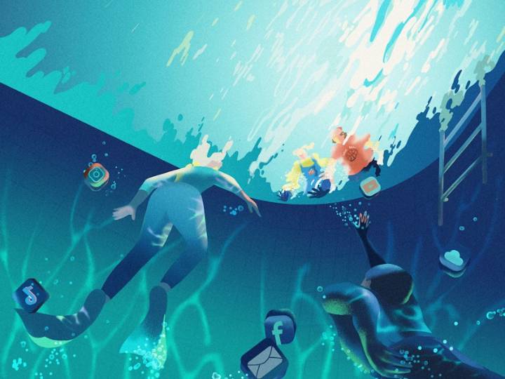 Want less screen-obsessed kids? Set better tech boundaries for yourself