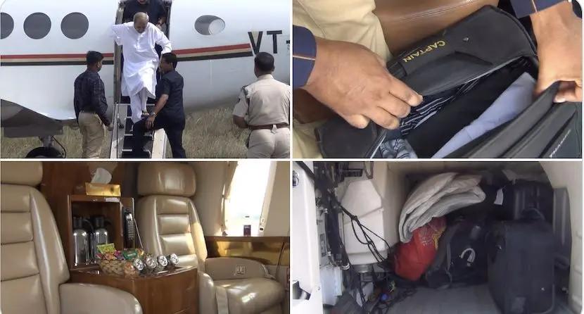 Flying Squad Inspects Naveen Patnaik’s Flight Amid Nuapada Bypoll Campaign