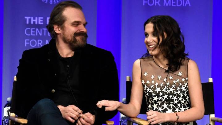 Stranger Things' Millie Bobby Brown, David Harbour Reunite Amid Bullying Claims