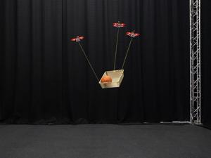 New algorithim allows drones to work together to carry heavy loads