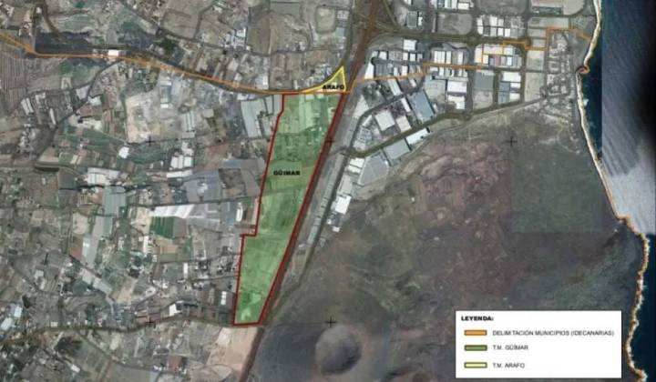 Inician los estudios para cambiar a comercial el uso de 30 hectáreas en Güímar