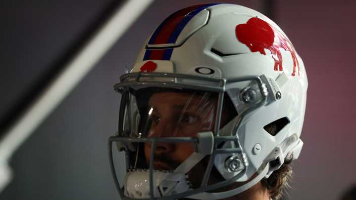 Why the Bills are wearing different uniforms against the Buccaneers