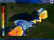 New York Map Shows Where Will Get Hit Hardest by Thanksgiving Winter Storm 