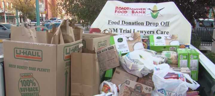 5 New Mexico law firms collect food donations for Roadrunner Food Bank