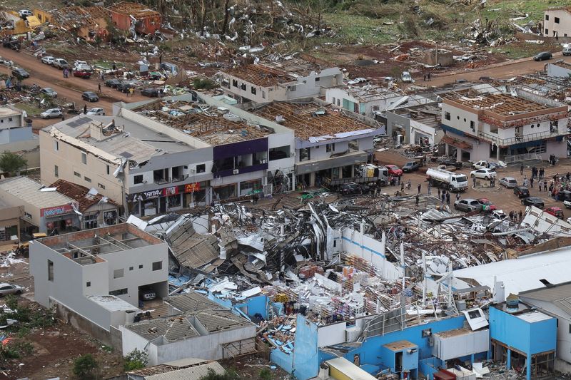 Tornado in southern Brazil kills six, injures hundreds
