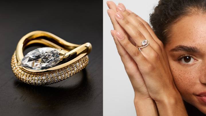 James Allen Sculptural Waves Bridal Ring Collection: Prices, Styles