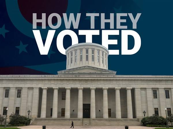 Ohio lawmakers' votes: 11/10