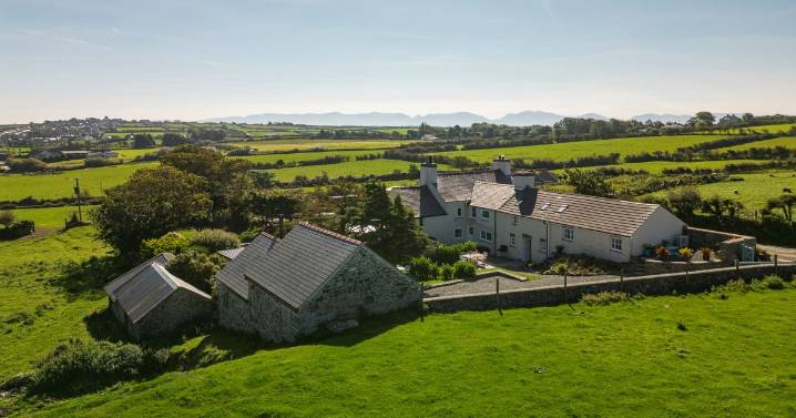 The cosy Welsh cottage with a roaring log burner, and a faint sound of mooing