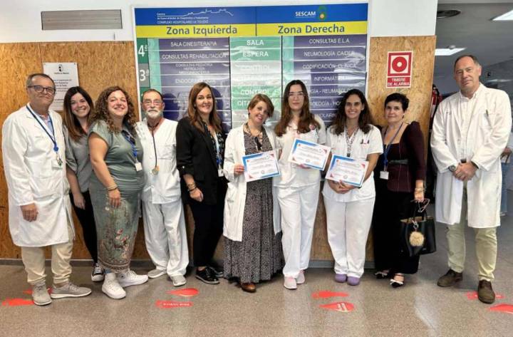 Premio nacional para enfermeras del hospital de Toledo por un proyecto sobre pruebas de alergia