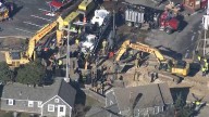 Workers trapped after trench collapses at Yarmouth worksite