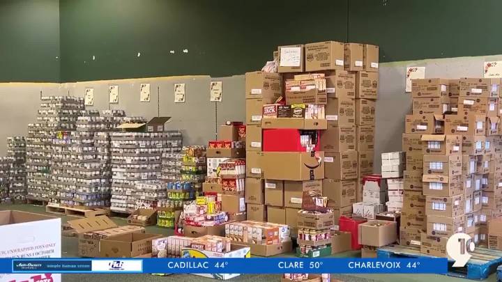 Northern Michigan food pantries see surge in demand