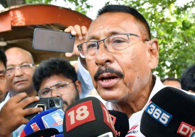 Former Union Minister Rajen Gohin quits BJP, joins Assam Jaitya Parishad