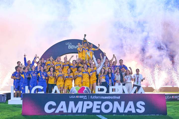 Tigres vence al América y logra su séptima estrella en la Liga MX Femenil