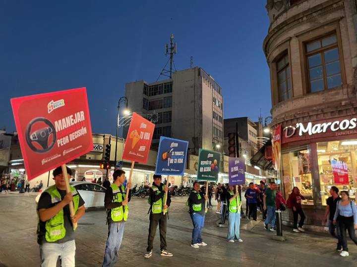 En Saltillo se impulsa la concientización vial