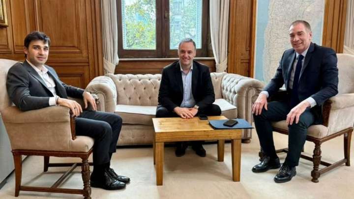 Santilli inició la ronda de reuniones con gobernadores