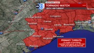 Houston Weather: ABC13 Weather Alert Day: Tornado Watch for parts of southeast Texas until 1 a.m.