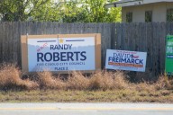 Incumbent Randy Roberts takes early lead in ...