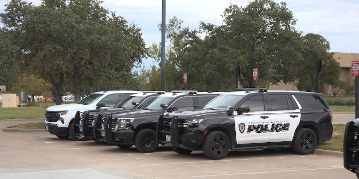 Local law enforcement agencies raise money for childhood cancer