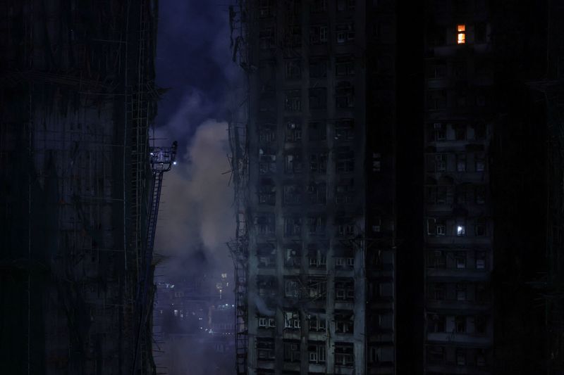 Hong Kong nears end of search and rescue mission as tower fire toll rises to 94