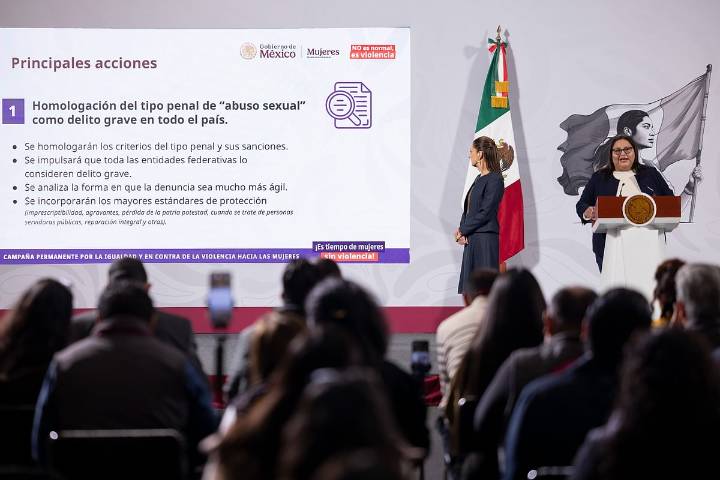 Gobierno federal presenta plan integral contra el abuso sexual en México