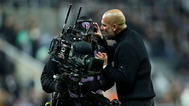 Man City's Guardiola 'ashamed' of altercation with cameraman