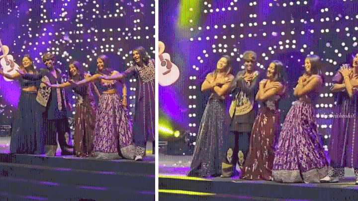 Smriti Mandhana’s sangeet ceremony: Jemimah Rodrigues, Radha Yadav, Shreyanka Patil and Arundhati Reddy steal show