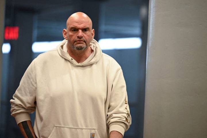 Fetterman back home after fall put him in the hospital