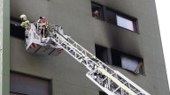 Detenida una mujer por el incendio en Baracaldo en el que un hombre murió al lanzarse por la ventana