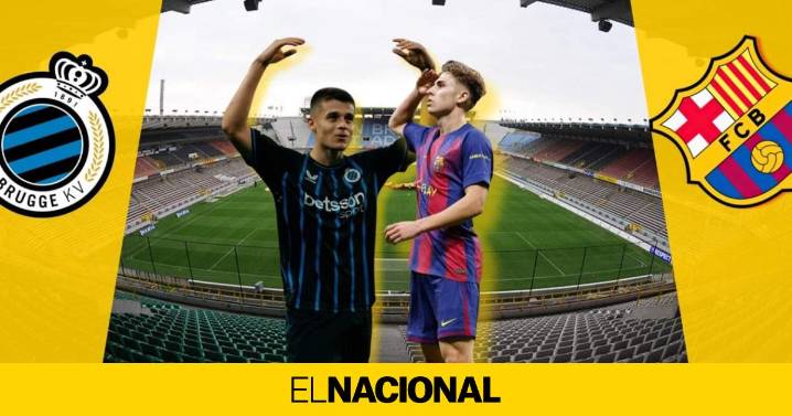 Club Brujas - Barça: horario y dónde ver por TV el partido de la 4ª jornada de la Champions League