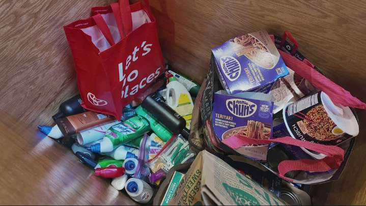 Donation bins set up at PDX to help federal workers going without pay during shutdown: 'A shame that it has to get to that point'