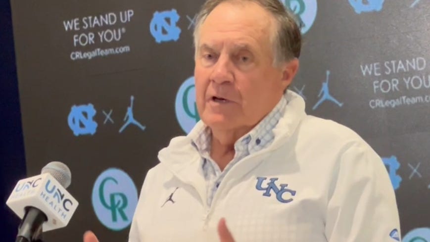 Bill Belichick opens up on 'learning curve' with UNC football
