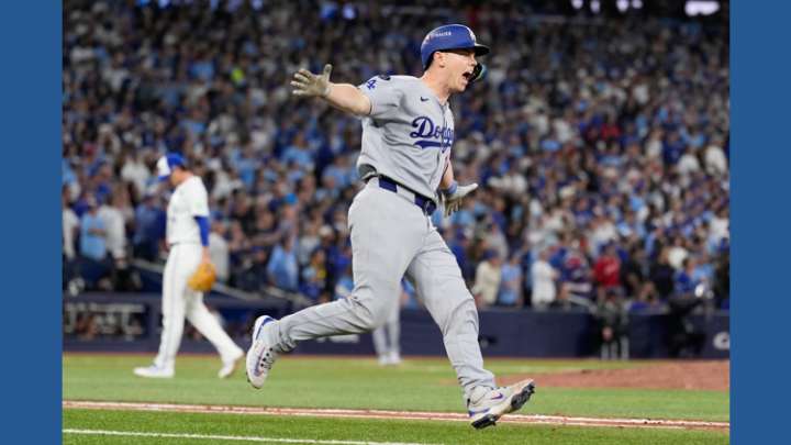 Smith's homer in 11th lifts Dodgers over Blue Jays 5-4 to become first repeat champion in 25 years