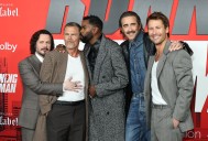 'The Running Man' movie premiere in NYC